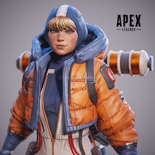 APEX 英雄 女角色 科幻 次时代