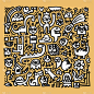 Cartoon cute doodles hand drawn grunge illustratio
