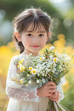 AI数字艺术儿童节儿童摄影写真肖像人物图片-众图网