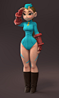 Cammy, Carlos Gonzalez Villagomez : Here is Cammy from Streetfghter based on D Yao concept <a class="text-meta meta-link" rel="nofollow" href="<a class="text-meta meta-link" rel="nofollow" href="http