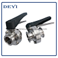 50.8mm Stainless Steel Food Grade SMS Butterfly Valves