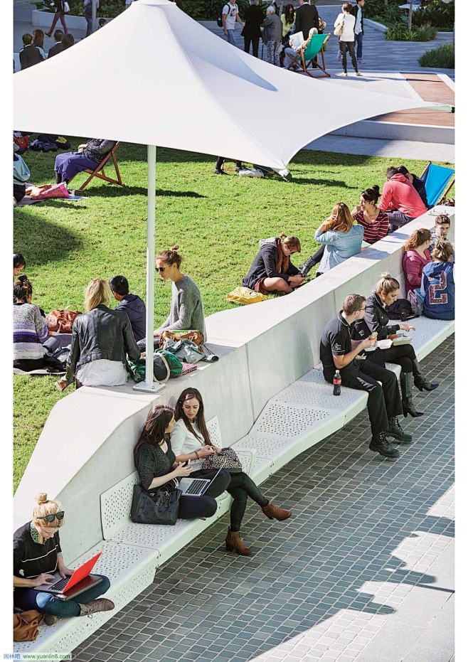 悉尼科技大学校园景观设计-园林吧
