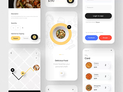 Fode-Food App UI Kit...