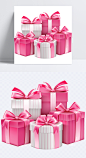 粉色可爱卡通礼盒|粉色,可爱,卡通,礼盒,圣诞节,节日元素