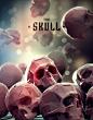 SKULLS : Personal project.Experimenting in Modo on Skulls.