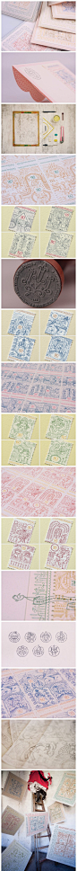 以民间故事为主题的邮票设计