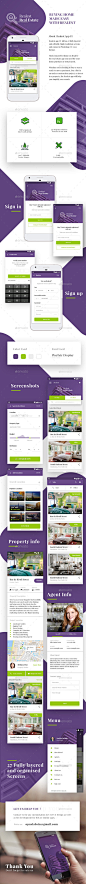 地产类APP UI Kit打包 [psd]  
