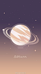 #美丽的宇宙#太阳系九大行星