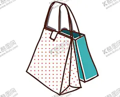 插画包包 【酷图网】卡通,卡通手提包,包包,公文包,女式包,时尚包,拎包,休闲包,漫画,插画,购物包,女性,女神节,礼物包,礼物,时尚,简约