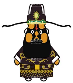 京剧卡通人物  - 源文件下载【酷图网】京剧,卡通,国粹,可爱,素材,中国风,