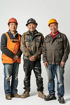 AI五一劳动节各职业肖像人物摄影图