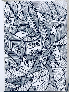 月朦胧q采集到装饰      黑白插画