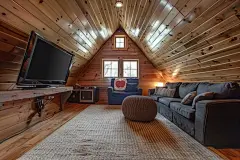 屋顶天窗搭建家装效果图