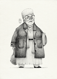 过客770采集到儿童插画-线稿