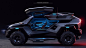 'armortruck' survival car concept combines the likeness of the cybertruck with the batmobile