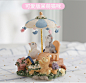可爱猫咪摆件音乐盒八音盒女生欧式旋转生日快乐创意情侣儿童礼品-淘宝网