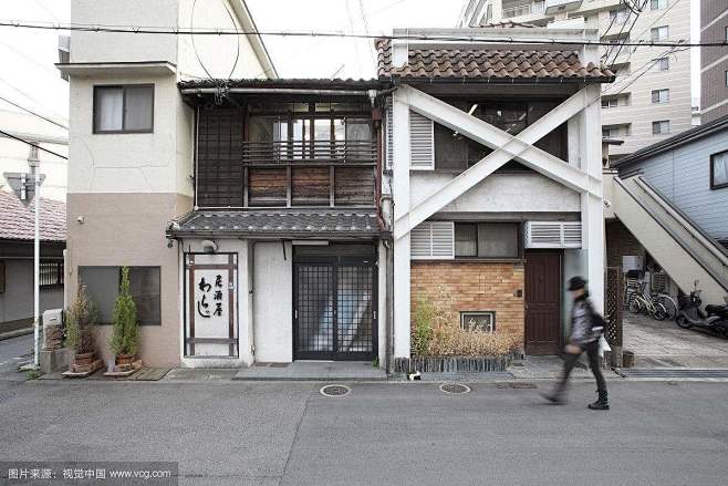 日本 房子 乡村 街道