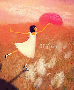 插画：蝴蝶翅膀的女孩[二] #采集大赛#