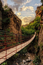 Canyon Bridge, Spain
