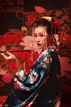 子木里采集到日式花魁