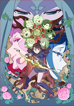 莫语_采集到小魔女学园