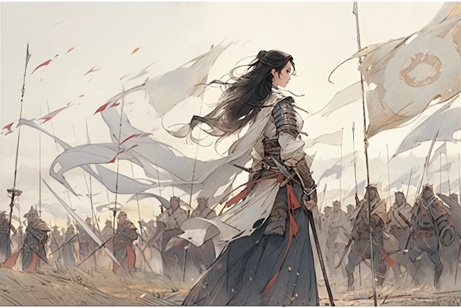 #古代女侠#女将军#古诗中的女侠