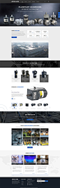 电机行业外贸网站建设案例