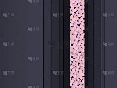 背景,勿忘我,矢量,抽象,黑色,表格,小册子,花
