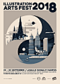 Illustration Arts Fest 2018 : Poster contribution to Illustration Arts Fest 2018, an annual illustration festival in Singapore.