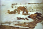 俄罗斯肖像画家瓦伦丁·亚历山德罗维奇·谢洛夫(Valentin Alexandrovich Serov)油画作品(17)