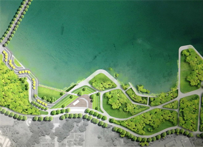 滨江景观-规划设计-滨岛公园-绿地-景观...