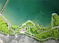 【PSD下载】滨江景观-规划设计-滨岛公园-绿地-景观设计平面图 #景观规划# #景观平面图#
