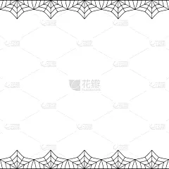 蜘蛛网,白色,国境线,华丽的,请柬,巴洛克风格,蜘蛛纲,重复,问候