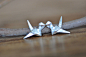 Origami Silver Necklaces by Jamber Jewels