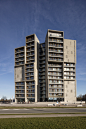 Student Housing  / C.F. Møller : Completed in 2015 in Odense, Denmark. Images by Torben Eskerod, Kirstine Mengel. The design of the new student housing for the University of Southern Denmark in Odense is based on a strong community spirit. The 250 student