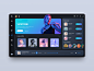 HMI Concept/UI design by Sissi on Dribbble