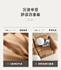 莎美诗意式极简真皮沙发客厅航海家设计师别墅异形头层牛皮现代风-tmall.com天猫