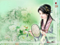 手绘古装美女壁纸_飞烟舞秋枫_百度空间