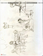 【画画吧】【赏图】金政基《2013 sketch collecti》高清扫描全集_画画吧_百度贴吧