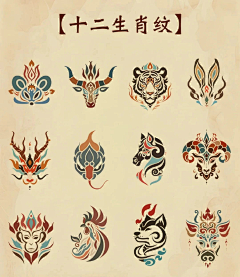 zhang巧芬采集到十二生肖