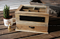 INCAFE |日本正单收纳木抽屉 日本杂货 正单 复古 木盒 ZAKKA