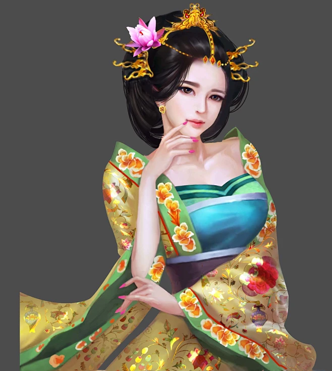 步步惊情ol美女卡牌鉴赏之花见羞