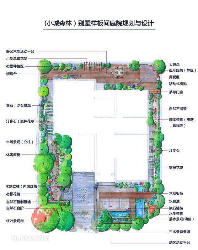 几张庭院参考平面图_景观设计_秋凌景观网...