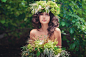 Beautiful girl in wreath of flowers by Tatyana Kovaleva on 500px