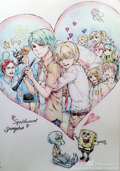 com采集临k凡采集到海绵宝宝12月26日,圣诞快乐&《海绵宝宝拟人》创作