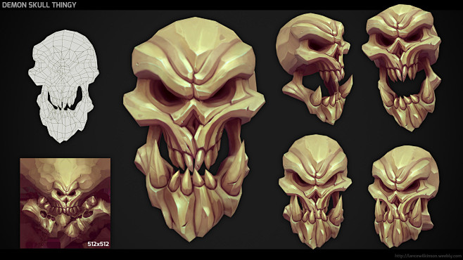 Demon Skull Thingy, ...