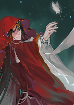 琼杦采集到天官赐福