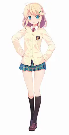 A区动漫制服美少女图片 (14)