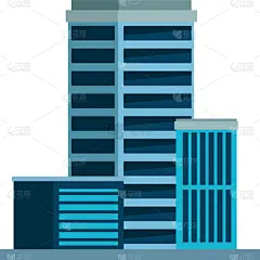 建筑业,建筑,图标,城市生活,漫画,公寓,房屋,城镇,摩天大楼,酒店