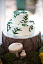 9款小清新森系婚礼蛋糕，简单却深得人心！